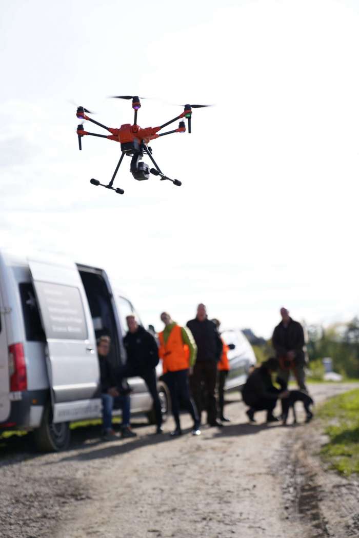 Drohnenschulung für Yuneec und DJI Drohnen mit Wärmebildkamera