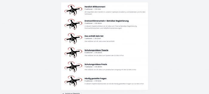 DJI Mini 4 Pro Schulung Online Kurs für Mini 4