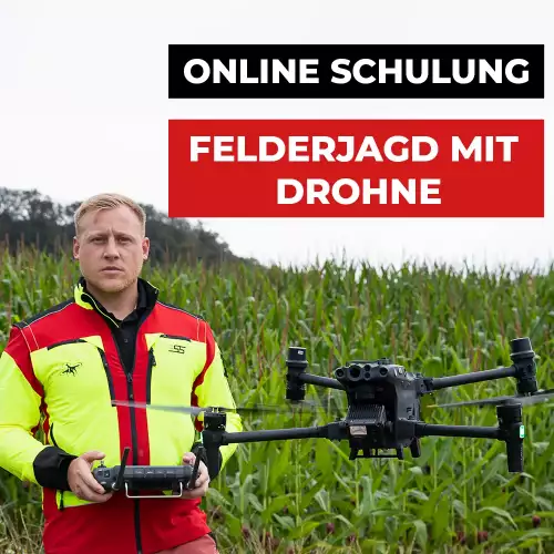 Online Schulung Felderjagd mit Drohne