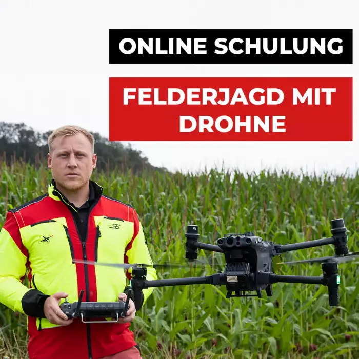 Online Schulung Felderjagd mit Drohne